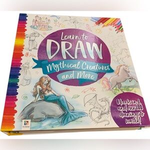 Learn to Draw Mythical Creatures‎ and More Activity Binder. Tween to Adult NEW